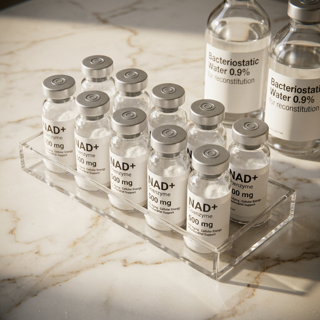 NAD+ (Nicotinamide Adenine Dinucleotide) 500 mg (10 Vial)